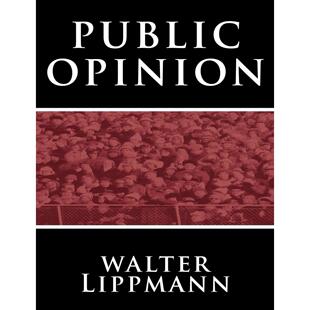 按需印刷 Public Opinion by Walter Lippmann 公众舆论  Walter Lippmann 英文原版