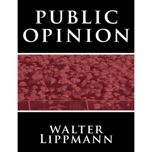 按需印刷 Public Opinion by Walter Lippmann 公众舆论  Walter Lippmann 英文原版