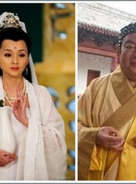 古代观音菩萨仙女儿童款和尚服