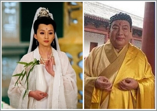 古代观音菩萨仙女儿童款和尚服