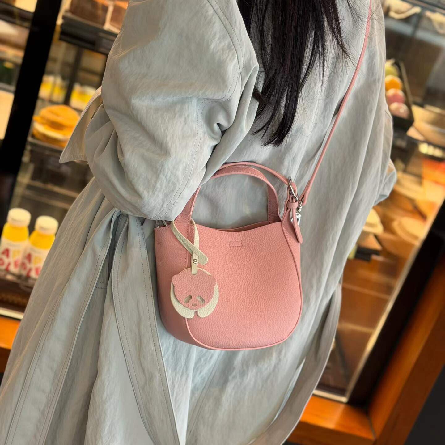 时尚简约女包菜篮子手提包包女式2026新款上班小拎包通勤斜挎包潮