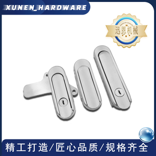 配电箱AB402/403不锈钢平面锁开关控制箱机箱机械设备柜锁把手锁