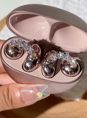 通用耳夹式耳机钻扣适用华为freeclip2二代耳饰钻扣装饰配饰品件