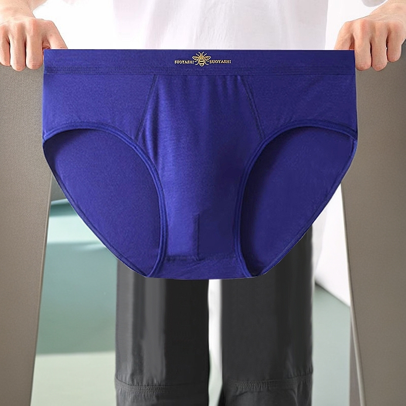 男士中高腰三角内裤纯棉宽松加肥加大200斤胖子质爸爸老年短裤头,女士内衣/男士内衣/家居服,男三角内裤,淘宝优惠券,粉丝福利购,淘宝优惠卷