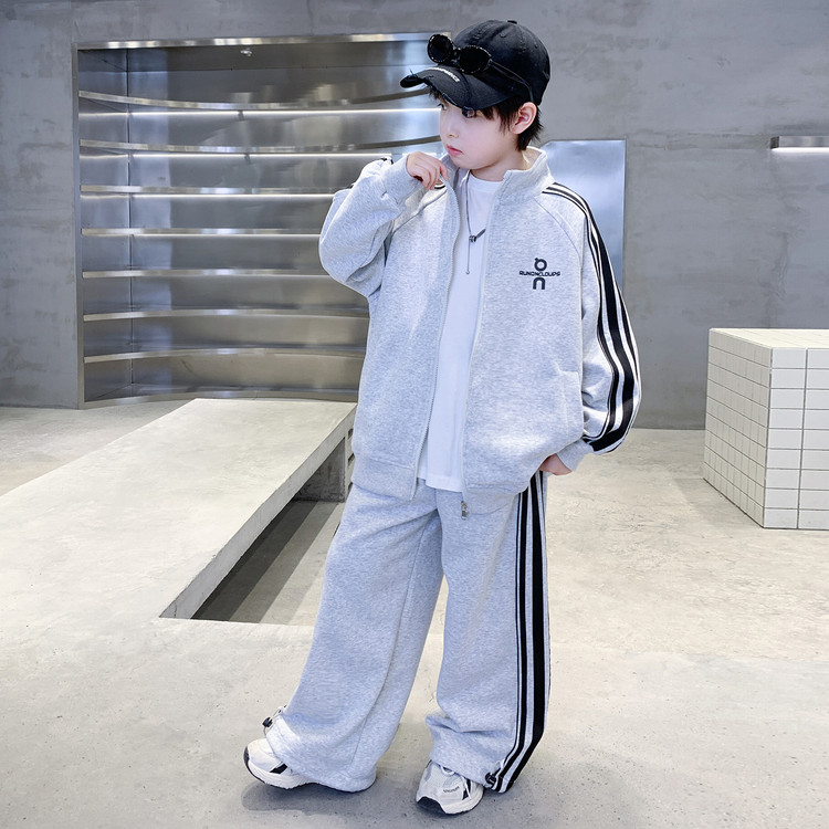 男童春秋运动套装儿童春季