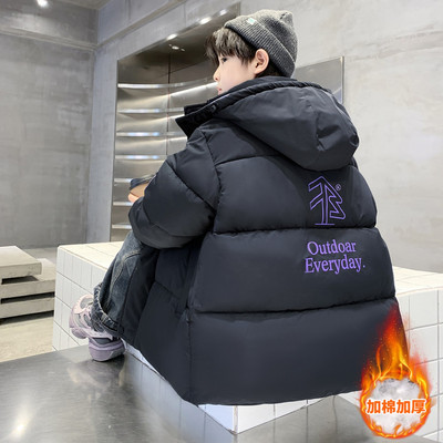 男孩保暖棉袄儿童冬季棉衣外套潮