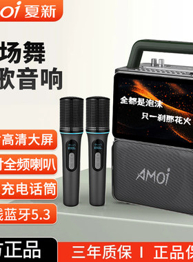 夏新2025新款手提蓝牙音箱k歌