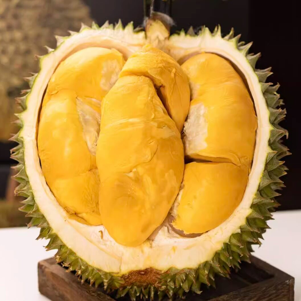 蛋婶儿马来西亚黑刺榴莲液氮果