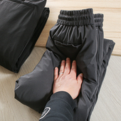 难得一见鹅绒裤 防水保暖不臃肿 冬季 男士 加厚抗寒90鹅绒长裤