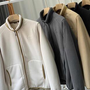 羊羔绒加厚立领男士 YKK拉链 夹克秋冬外套X0048 299欧元 巨保暖