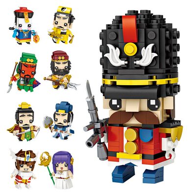 三国LOZ/俐智积木玩具拼插微颗粒
