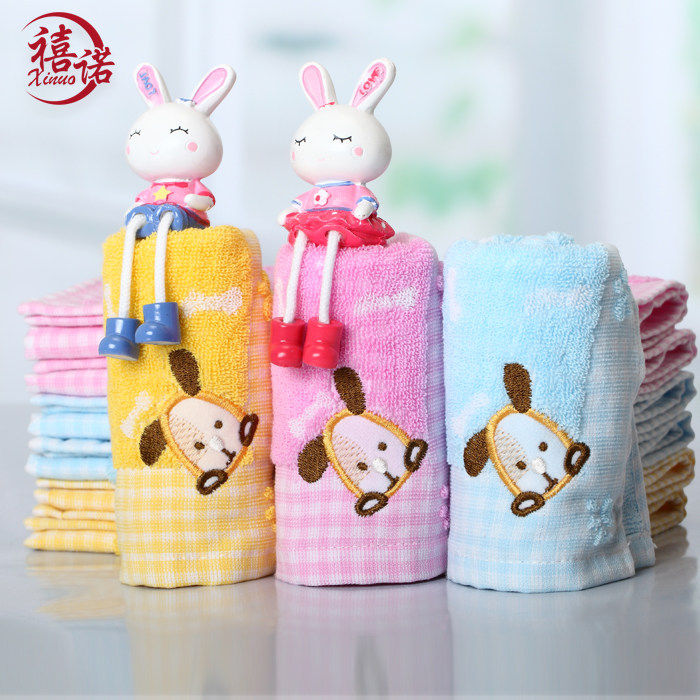 禧诺小毛巾 纯棉卡通可爱儿童毛巾全棉吸水洗脸童巾小面巾|ruв категории домашний ткань, полотенце/полотенце/халат, полотенце/полотенце - от Buy2taobao.com для оказания профессиональной услуги покупки агента Taobao