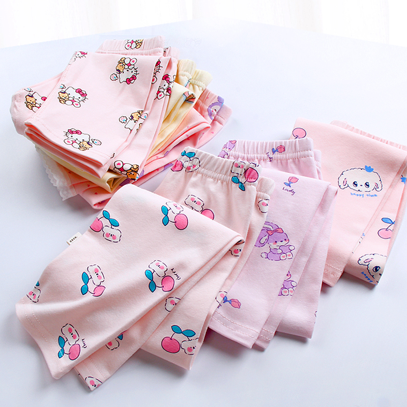 2条装A类儿童纯棉长裤打底秋裤