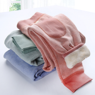 子 无骨保暖棉裤 男女童校服神器儿童纯棉保暖裤 秋冬高腰护膝打底裤