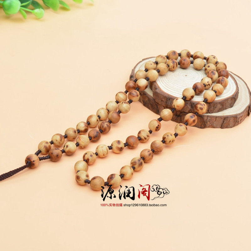 编织瘤疤崖柏项链吊坠绳男女项链玉坠绳高档和田白玉黄金翡翠挂绳