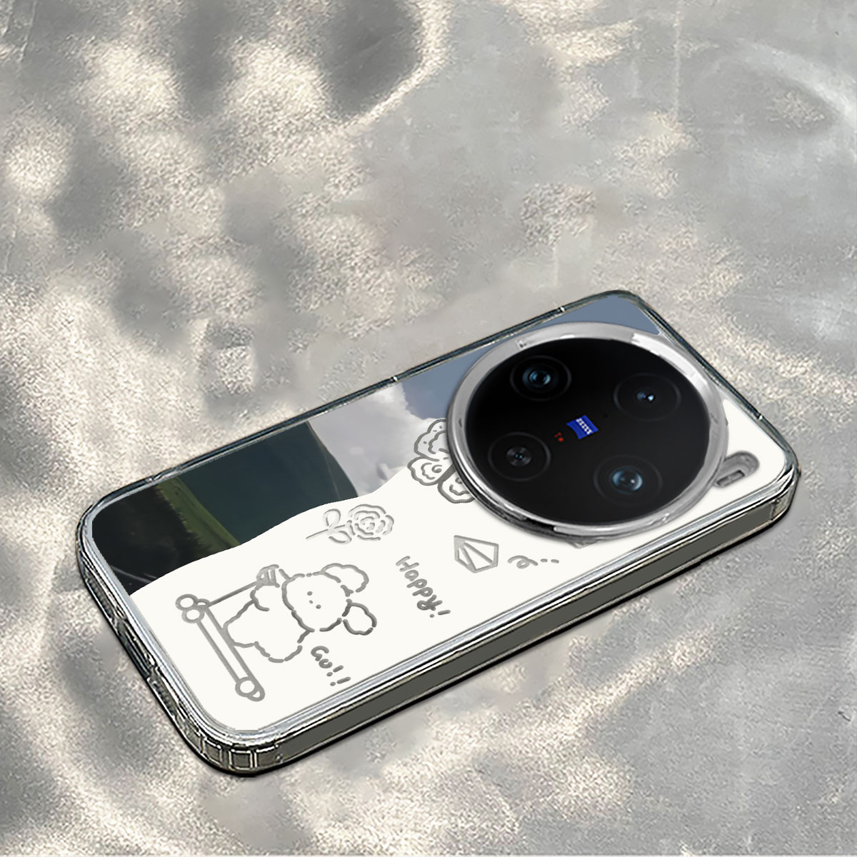 vivox100镜面新款手机壳