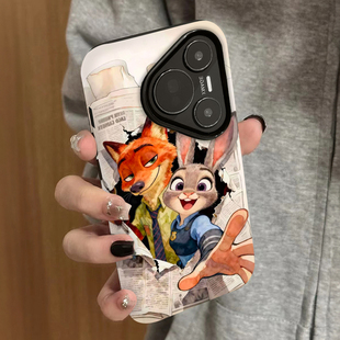 p70至尊版 p60菲林p50e男p40女款 情侣畅享70pro保护套70x 新款 疯狂动物城适用华为pura80ultra手机壳pura70pro