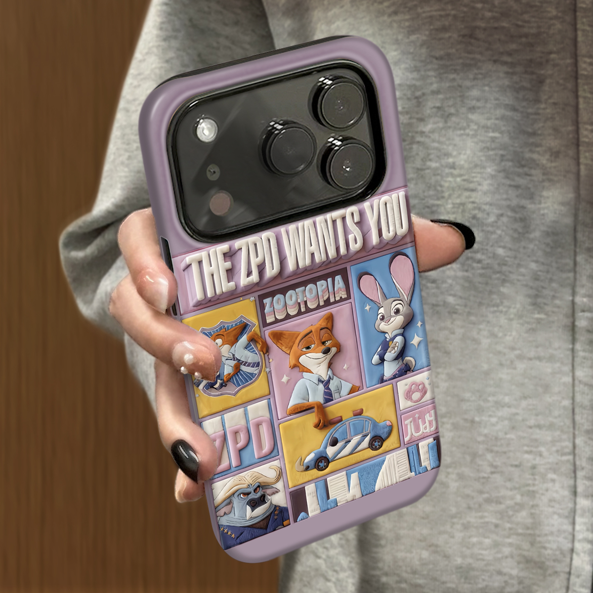 动物城适用苹果17promax手机壳iPhone16pro新款15plus防摔14菲林13男12xsmax女款11xr情侣3se2外壳7套8plus