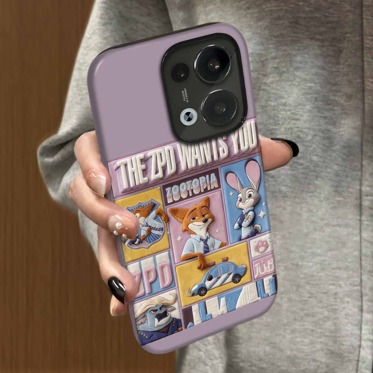 动物城适用opporeno14手机壳reno13新款12oppofindx9pro+x8ultra11男10女款7情侣4oppoa5a3a97a96a58套a6gt