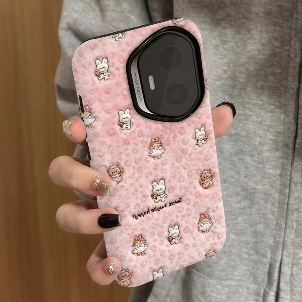 动物女孩适用荣耀400手机壳300pro新款200防摔100男90gt80女款70情侣x60x50i菲林x40gt保护gtpro套magic7pro6