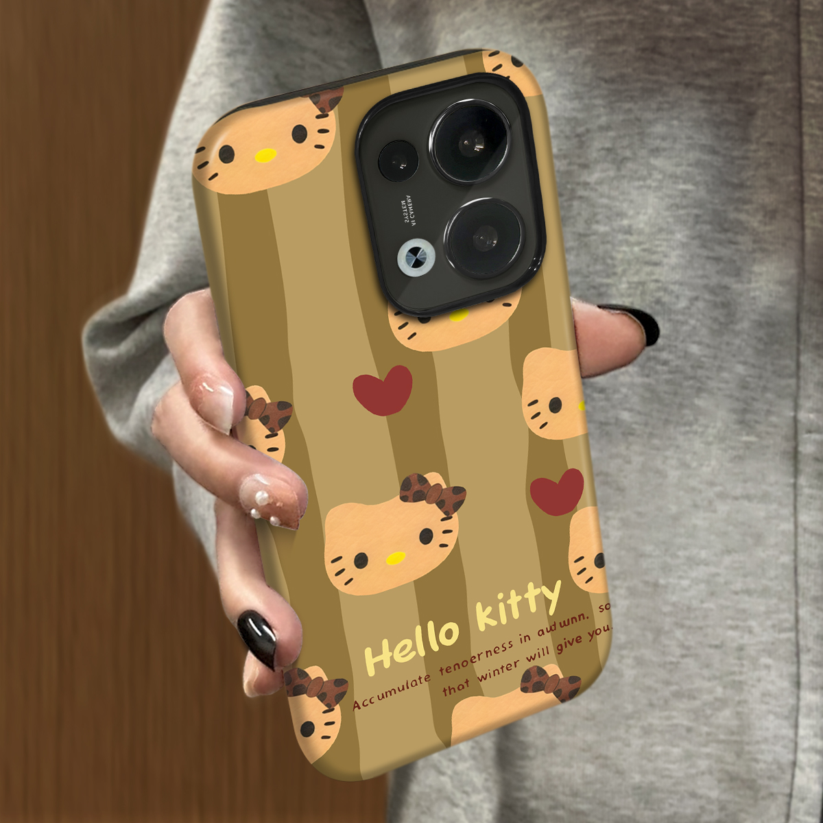 条纹kt猫适用opporeno14手机壳reno13新款12oppofindx9pro+x8ultra11男10女款7情侣4oppoa5a3a97a96a58套a6gt