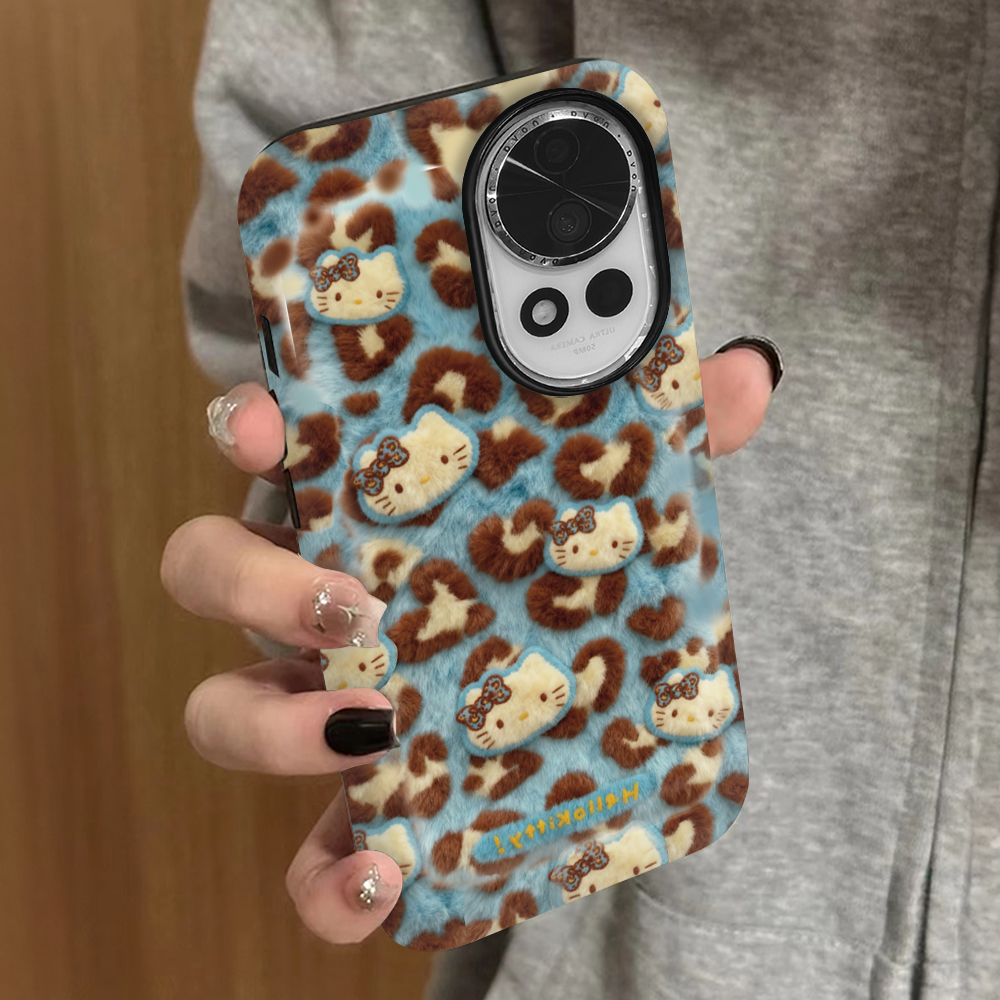 蓝豹纹kt适用华为nova14手机壳12ultra新款12活力版13nova11se菲林10pro防摔9男8女款7se情侣14至尊版保护套