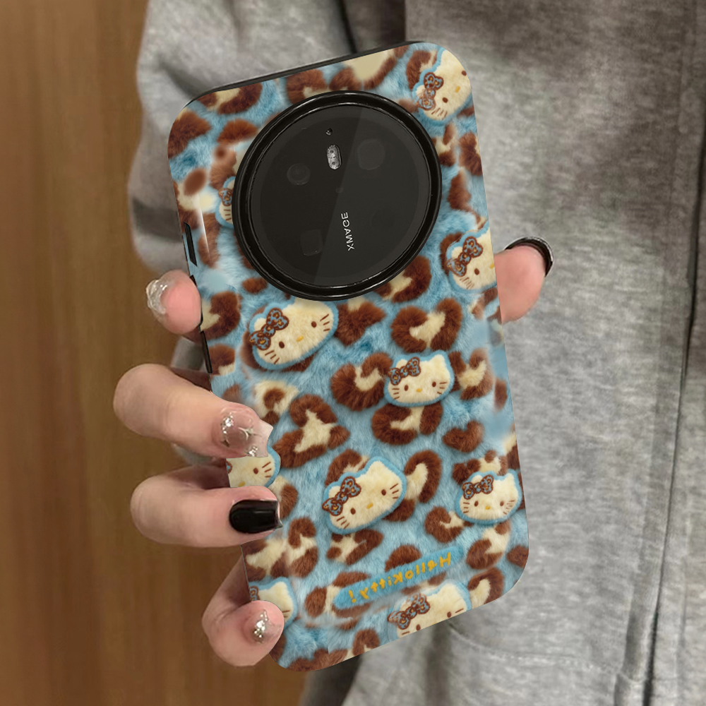 蓝豹纹kt适用华为mate70pro手机壳mate60pro+新款50e防摔男mate30epro女款40por情侣菲林70proplus保护40e套