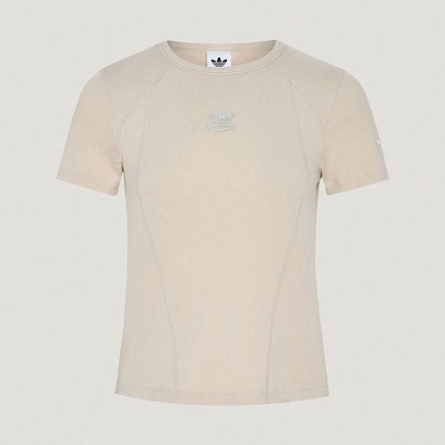 adidas阿迪达斯Original三叶草女子STREET W TEE SS短袖T恤KX3046