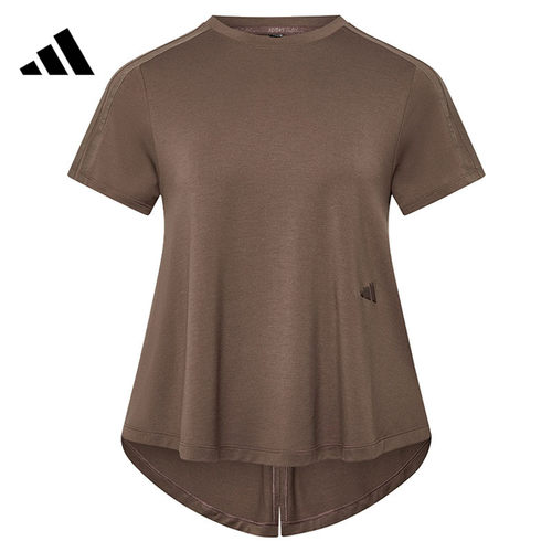 adidas阿迪达斯女子运动休闲短袖T恤KX0195