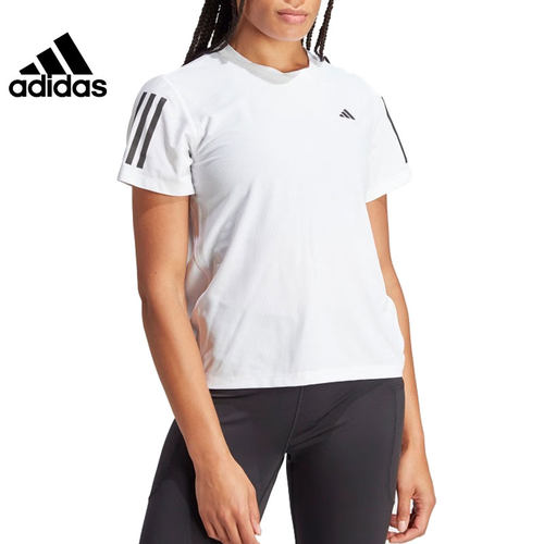 adidas阿迪达斯女子运动休闲短袖T恤IK7442