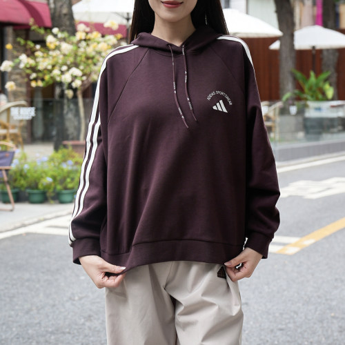 adidas阿迪达斯女子运动休闲卫衣套头衫KC0033