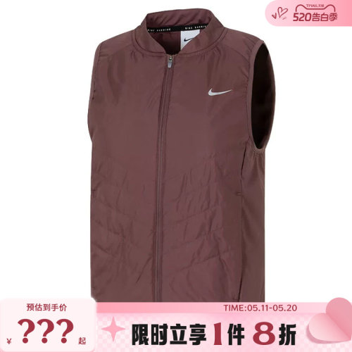 nike耐克女子运动休闲棉马甲外套IF1244-502