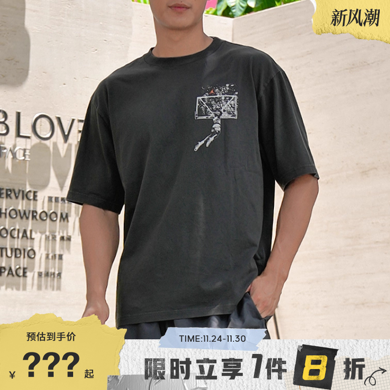 nike耐克男子JORDAN运动休闲短袖T恤IB3298-045