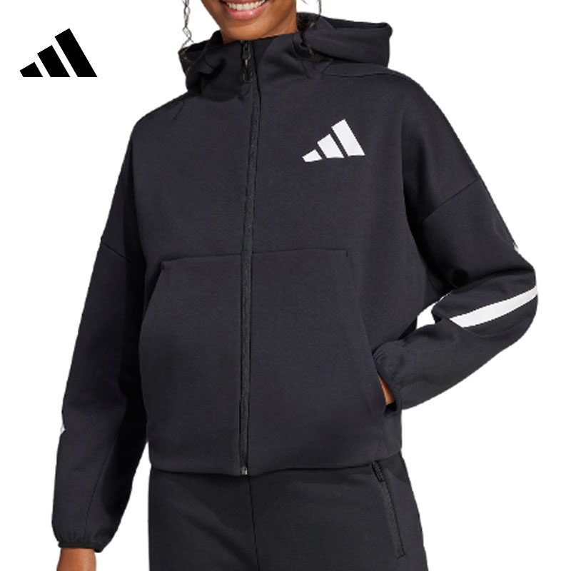 adidas阿迪达斯女子运动休闲夹克外套JC5392