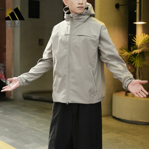adidas阿迪达斯男子运动休闲夹克外套KQ8526