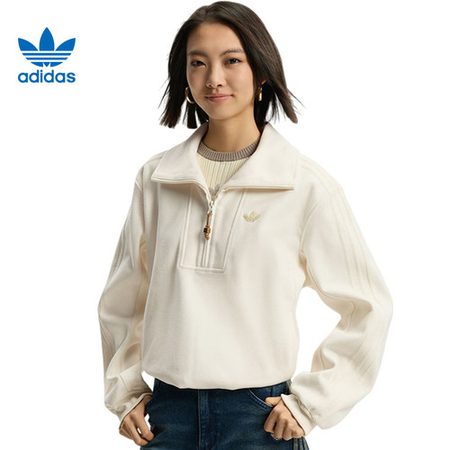 adidas阿迪达斯三叶草女子运动休闲卫衣套头衫KT0725