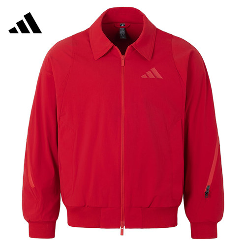 adidas阿迪达斯男子运动休闲夹克外套JZ4193