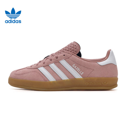 adidas阿迪达斯三叶草女鞋GAZELLE INDOOR运动休闲鞋JS1397