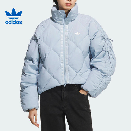 adidas阿迪达斯三叶草女子运动休闲羽绒服外套KC2612
