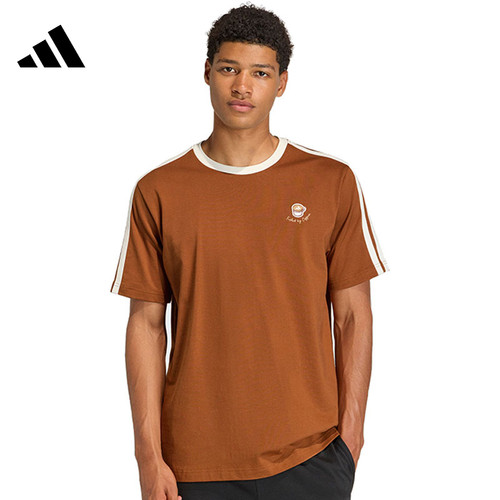 adidas阿迪达斯男子运动休闲短袖T恤JZ5070
