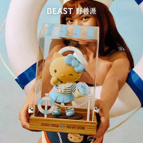 Hello Kitty野兽派联名植绒永生花生日节日送女友