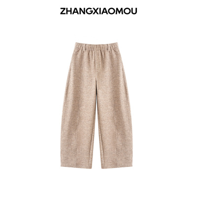 张小某 梨形定制 冬季保暖舒适中缝线松紧腰休闲裤1BZ11K2418