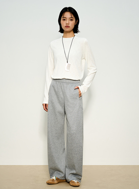 张小某 秋季醋酸羊毛柔软顺滑全松紧工装版针织休闲裤1BZ08K2098