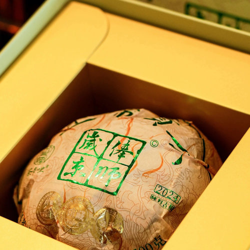 茶多哩2024年迷帝贡瓜 第九代迷帝古树春茶500克生茶礼盒
