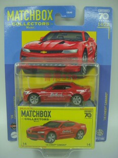 正版MATCHBOX火柴盒 收藏家系列 雪佛兰科迈罗CHEVY 仿真合金车模