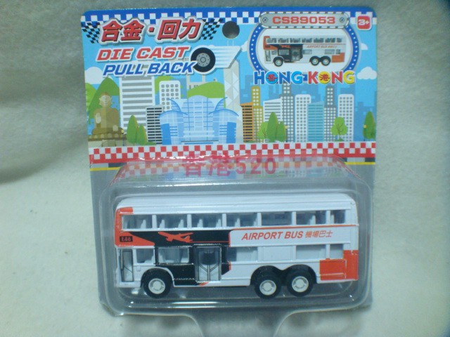 SUN HING 香港交通工具 E48双层机场巴士BUS 合金 小汽车 模玩/动漫/周边/娃圈三坑/桌游 火车/摩托/汽车模型 原图主图