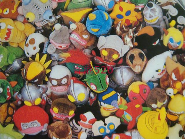 Banpresto景品奥特曼怪兽毛公仔