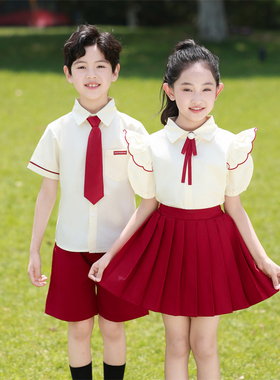六一儿童节表演服小学生诗歌朗诵比赛大合唱幼儿园毕业班服演出服