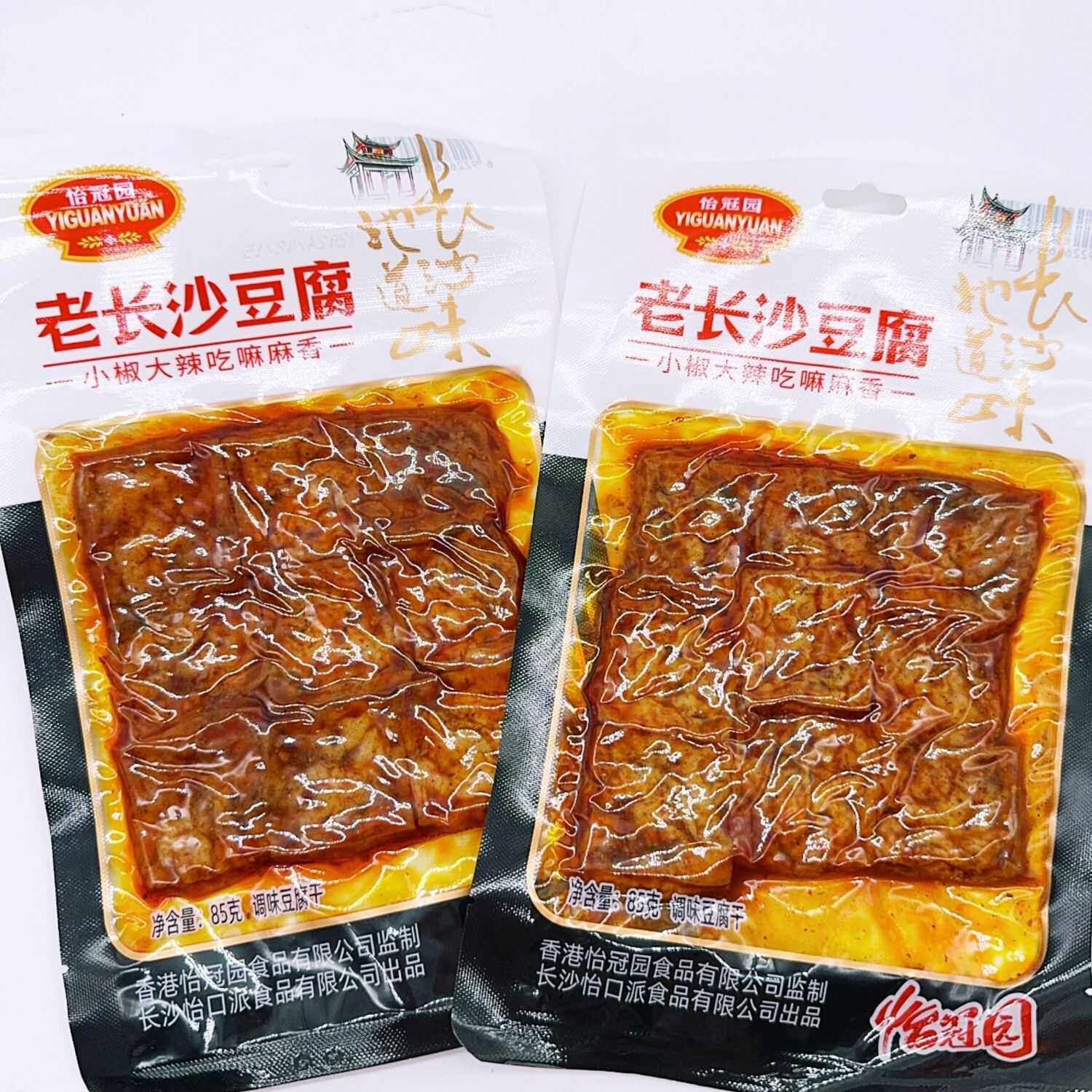怡冠园85克老长沙豆腐豆腐干调味面制品休闲解馋小零食