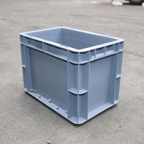 2320塑料包装箱汽配厂欧标专用箱五金件灰色物流箱300*200*210